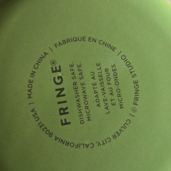 Fringe Studio Pickleball "One More Game" Lime Green Mug - Picture 5 of 5